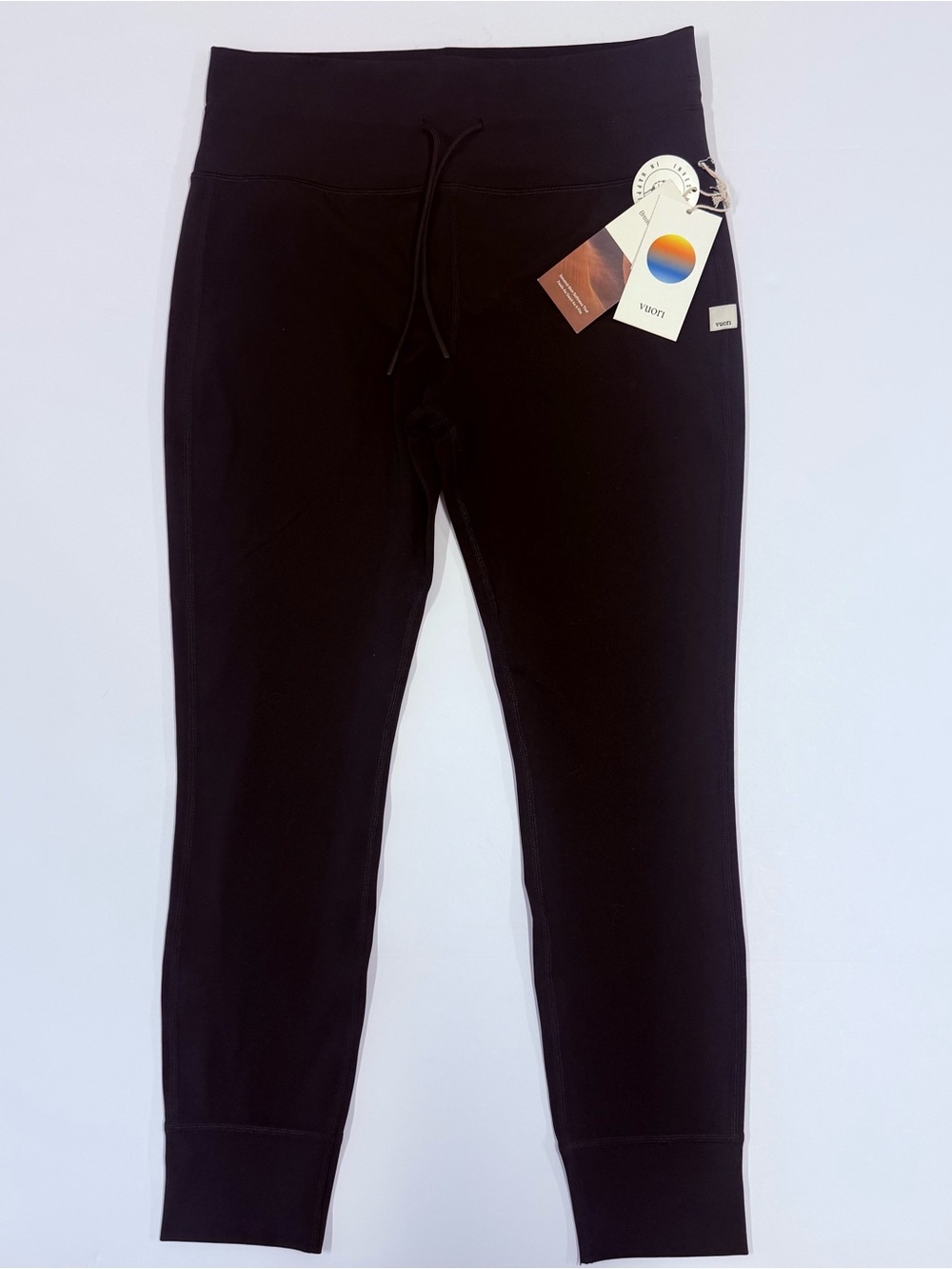 NWT Vuori Daily Legging High-Rise Drawstring Performance in Black Size XL - Picture 4 of 15